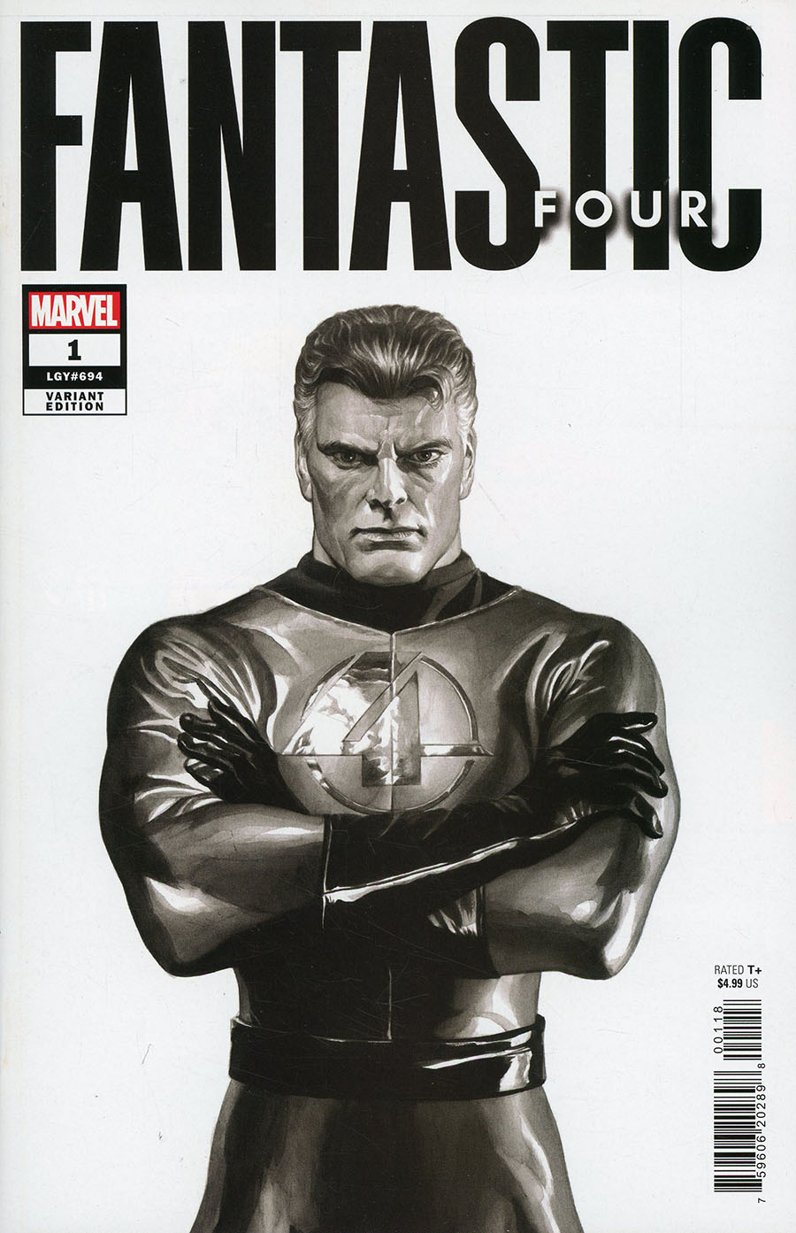 Fantastic Four Vol 7 #1 Cover B Variant Alex Ross Solo Cover