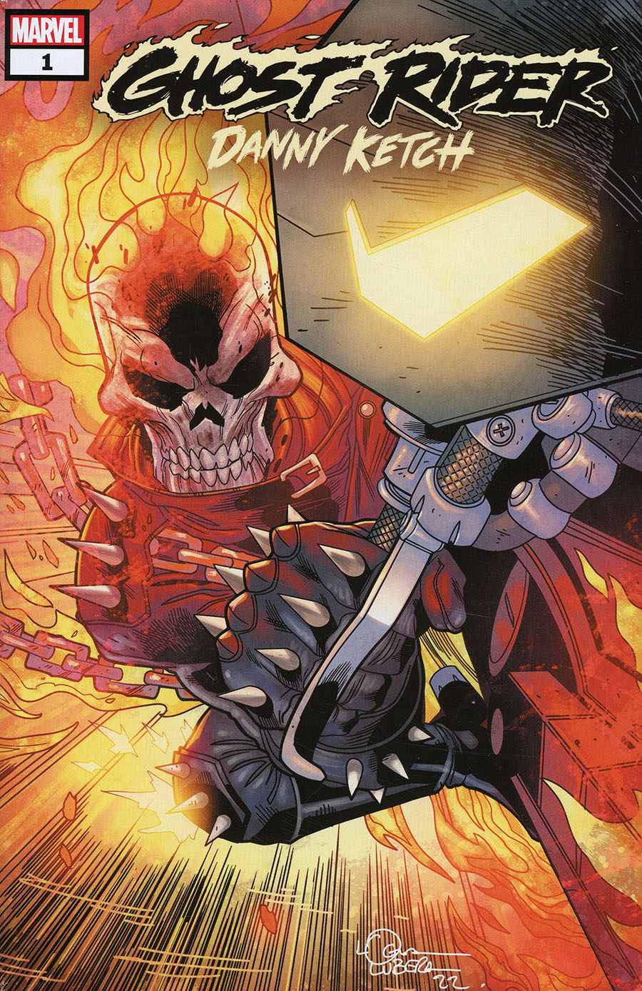 Ghost Rider Danny Ketch Marvel Tales #1 (One Shot) Cover A Regular Logan Lubera Cover