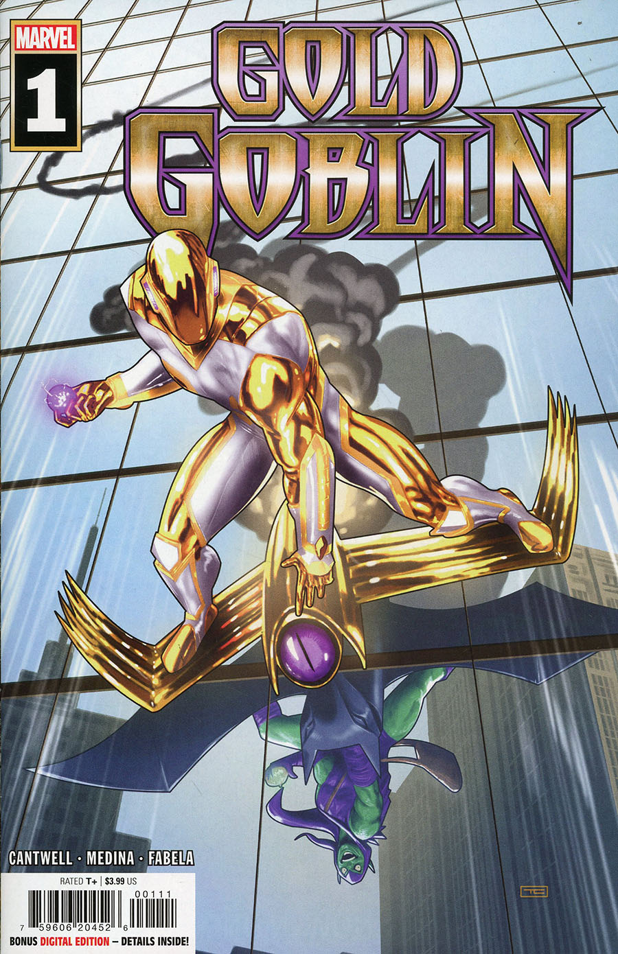 Gold Goblin #1 Cover A Regular Taurin Clarke Cover (Dark Web Tie-In)