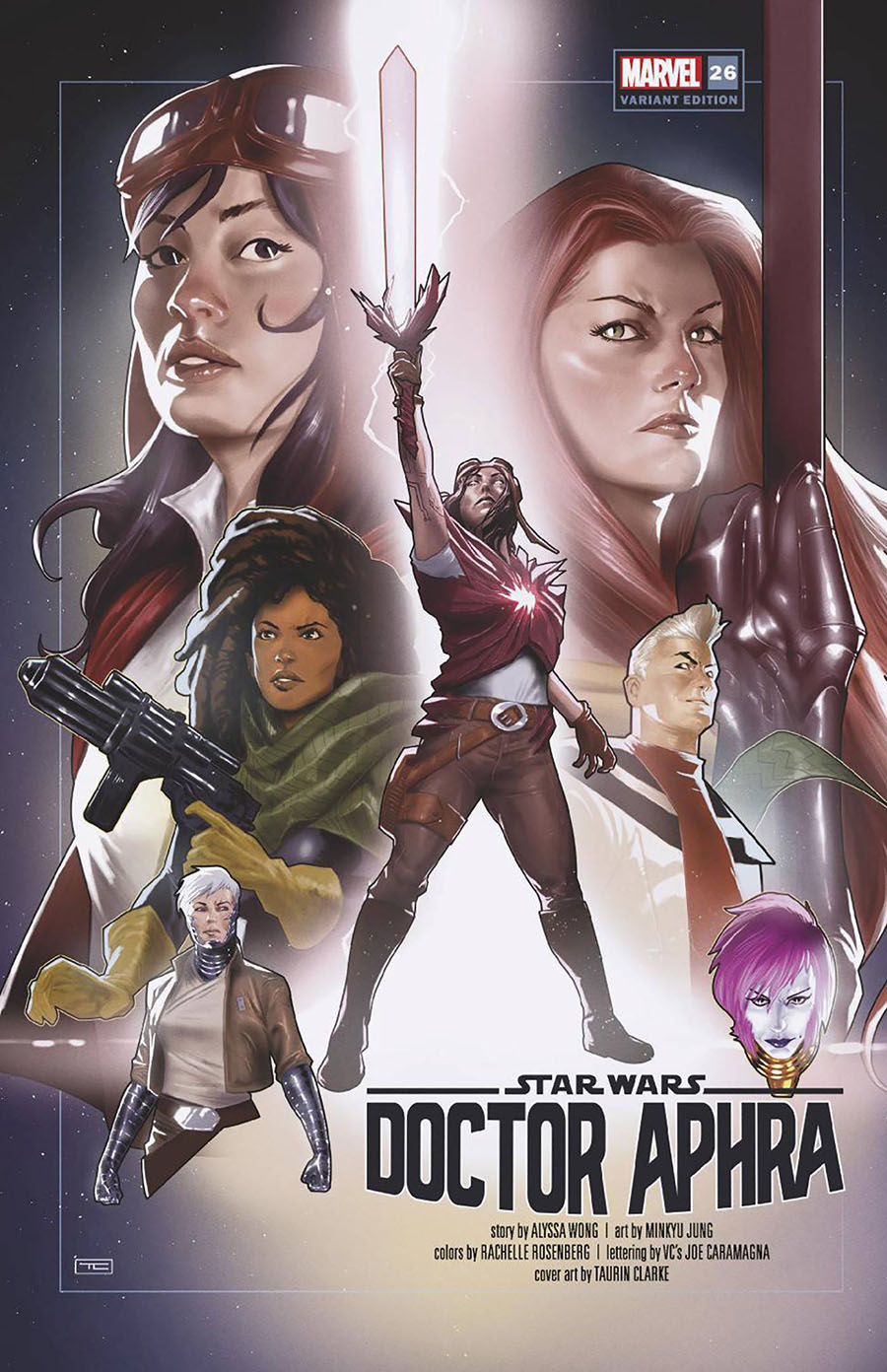 Star Wars Doctor Aphra Vol 2 #26 Cover B Variant Taurin Clarke Revelations Cover
