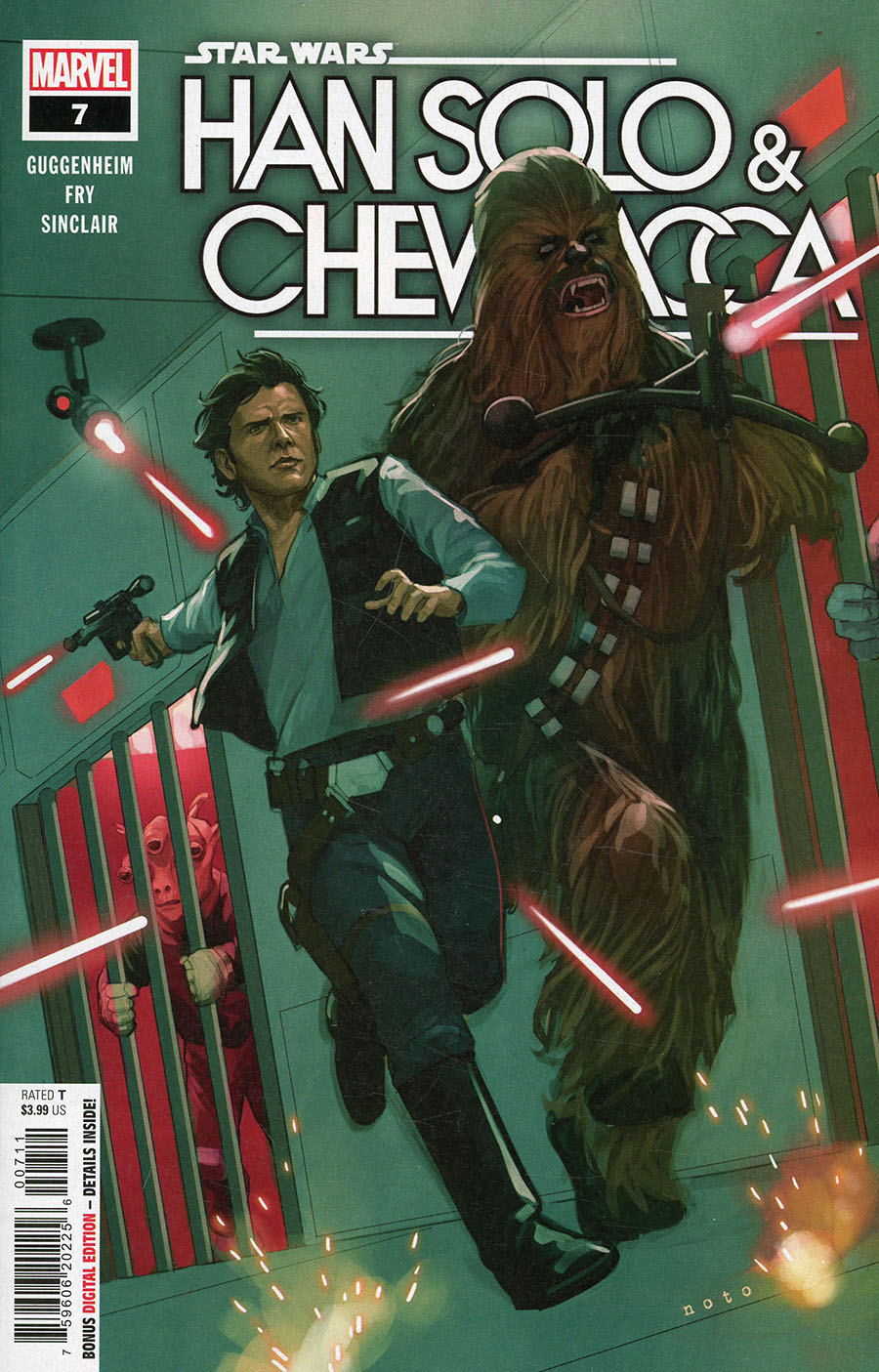 Star Wars Han Solo & Chewbacca #7 Cover A Regular Phil Noto Cover