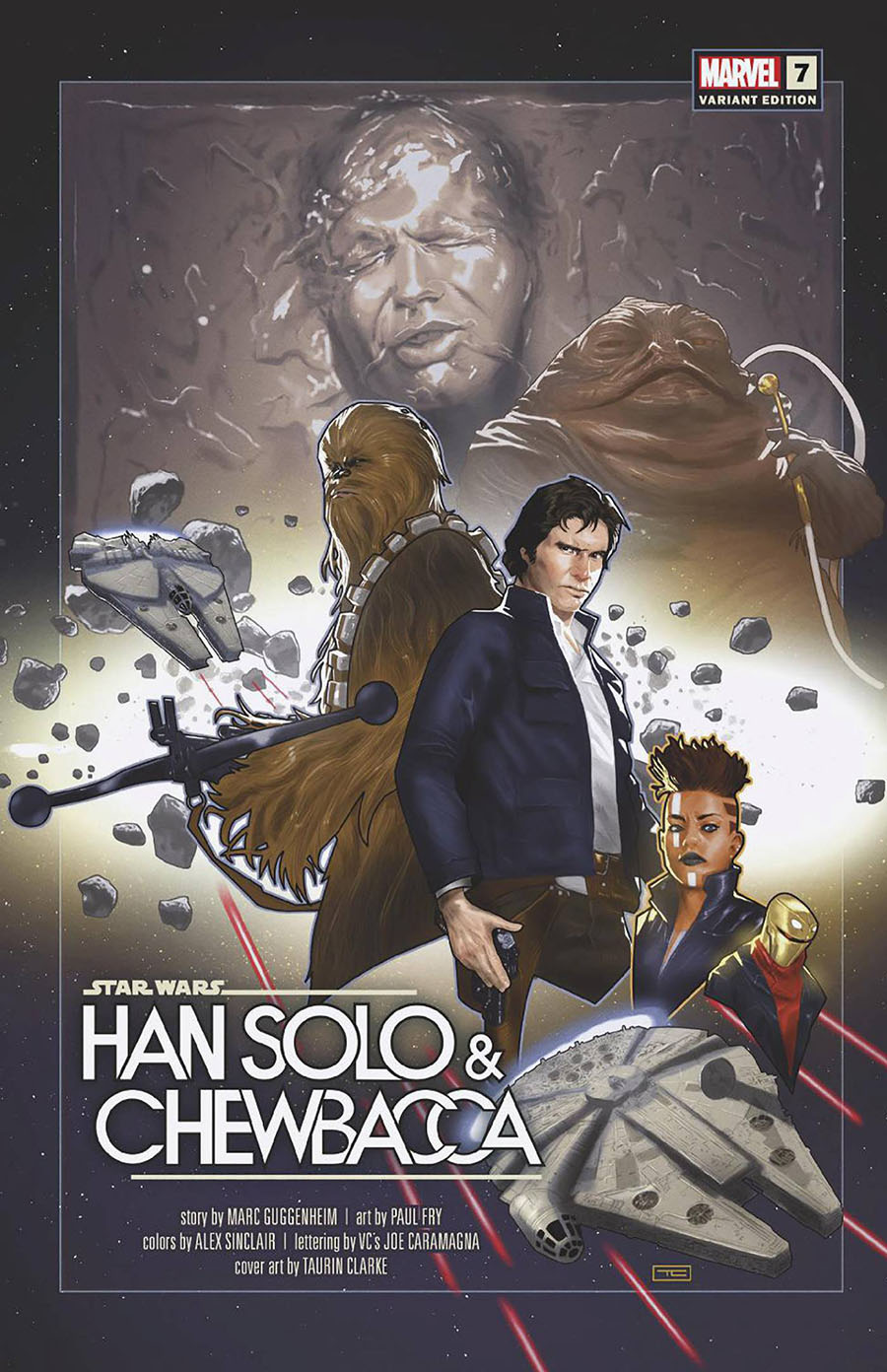 Star Wars Han Solo & Chewbacca #7 Cover B Variant Taurin Clarke Revelations Cover