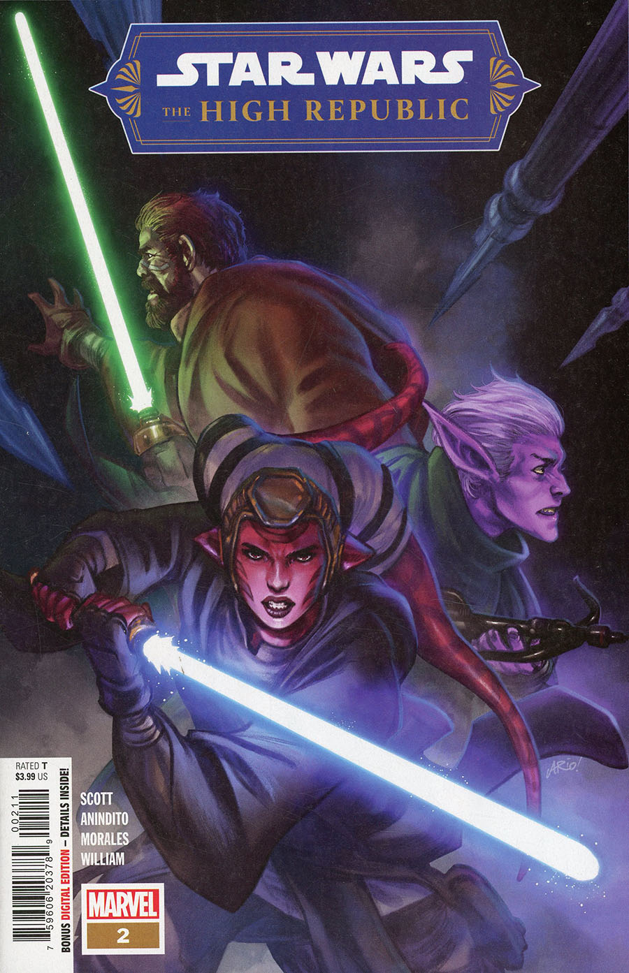 Star Wars The High Republic Vol 2 #2 Cover A Regular Ario Anindito Cover