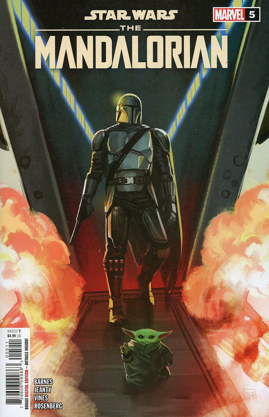 Star Wars The Mandalorian #5 Cover A Regular Stephanie Hans Cover