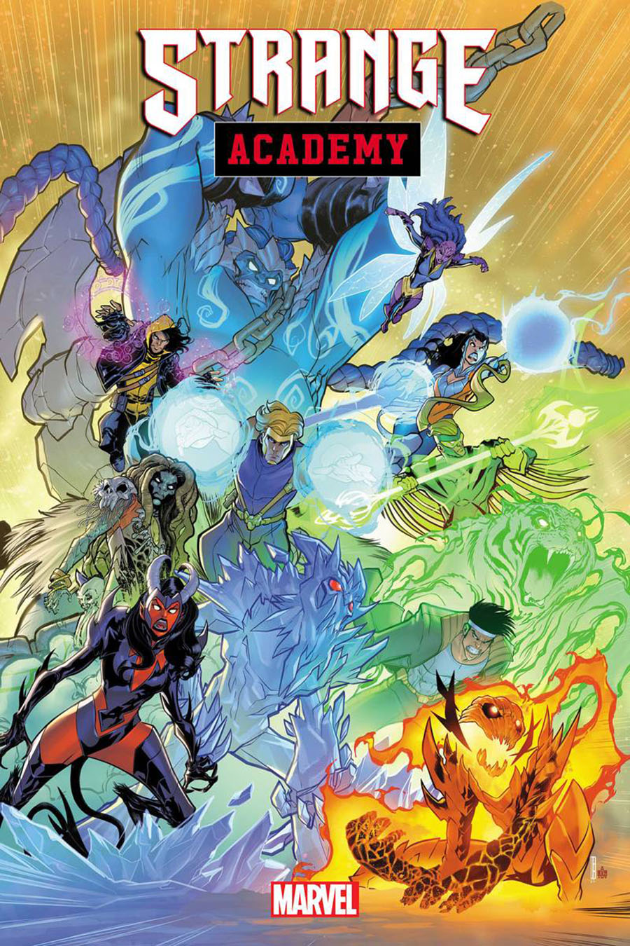 Strange Academy Finals #2 Cover B Variant David Baldeon X-Treme Marvel Cover