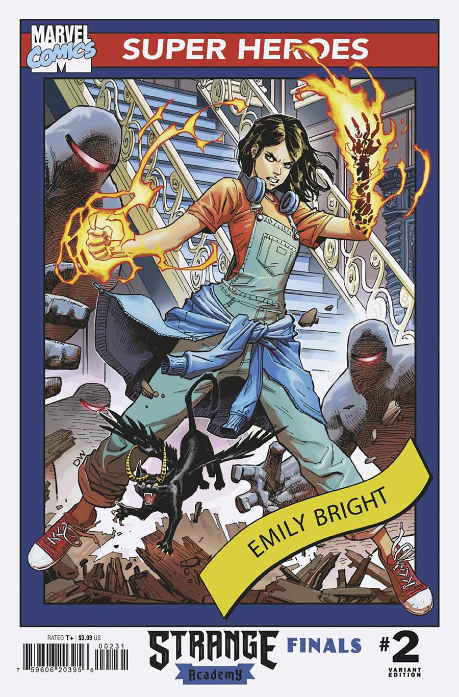 Strange Academy Finals #2 Cover C Variant Dustin Weaver Trading Card Cover