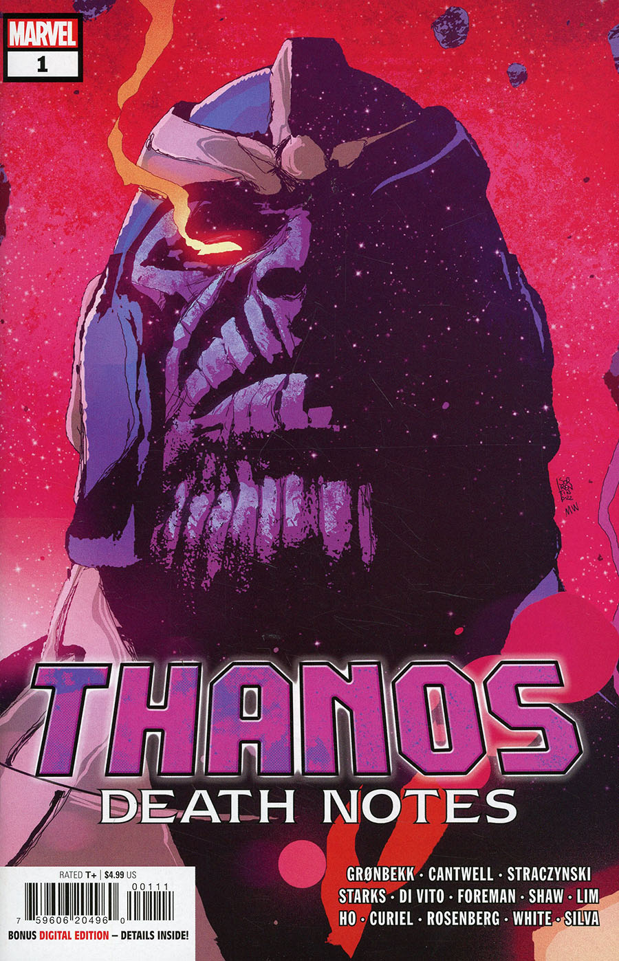 Thanos Death Notes #1 (One Shot) Cover A Regular Andrea Sorrentino Cover