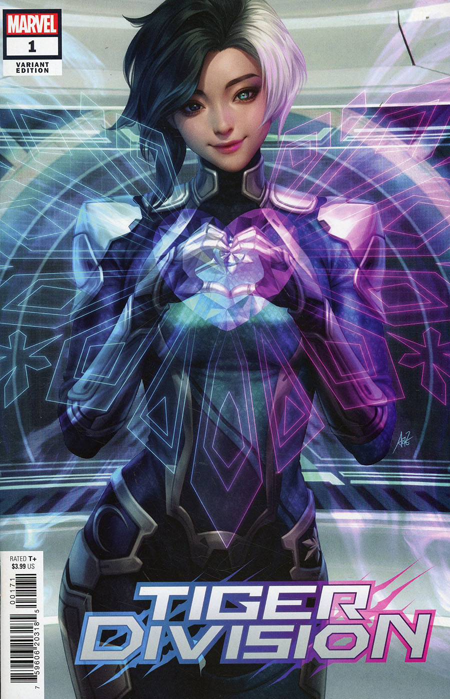 Tiger Division #1 Cover E Variant Stanley Artgerm Lau Cover