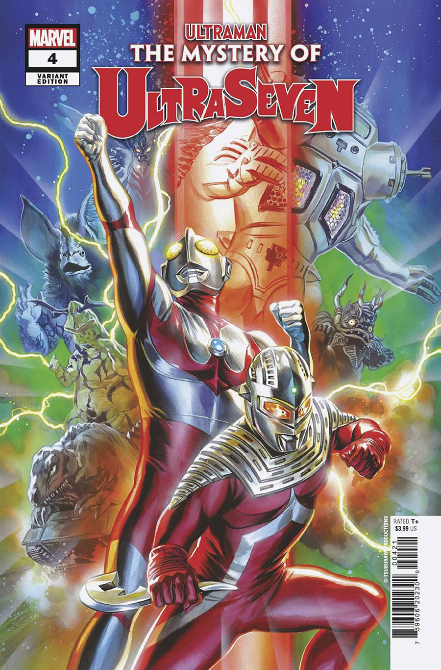 Ultraman Mystery Of Ultraseven #4 Cover B Variant Felipe Massafera Cover