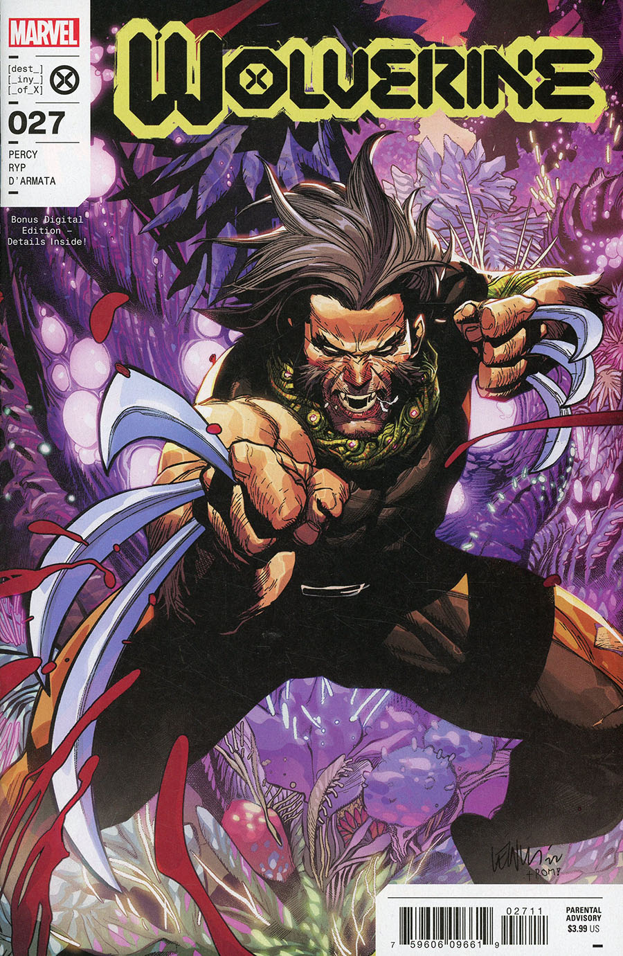 Wolverine Vol 7 #27 Cover A Regular Leinil Francis Yu Cover