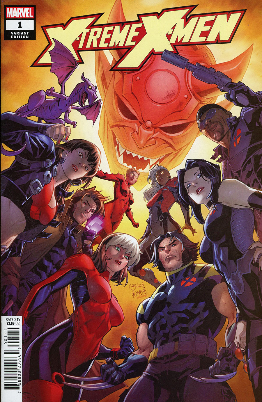 X-Treme X-Men Vol 3 #1 Cover C Variant Carlos Gomez Cover