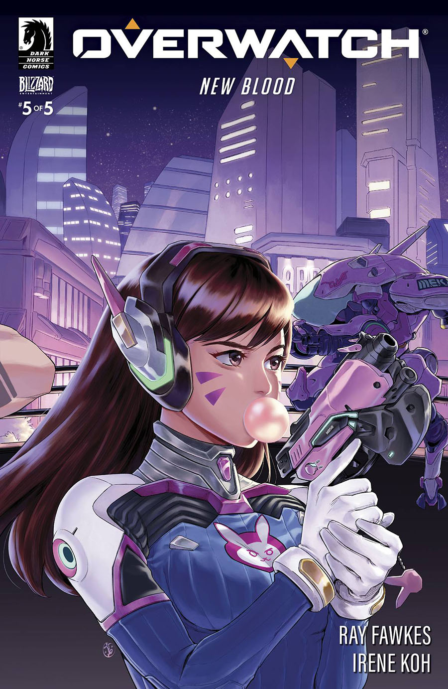 Overwatch New Blood #5 Cover A Regular Irene Koh Cover
