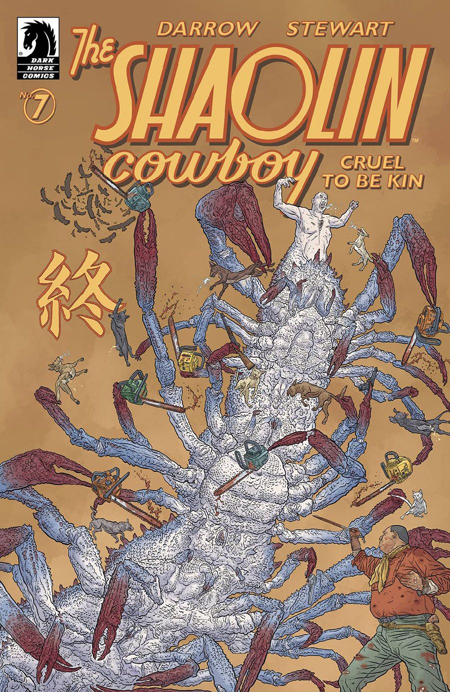 Shaolin Cowboy Cruel To Be Kin #7 Cover A Regular Geof Darrow Cover