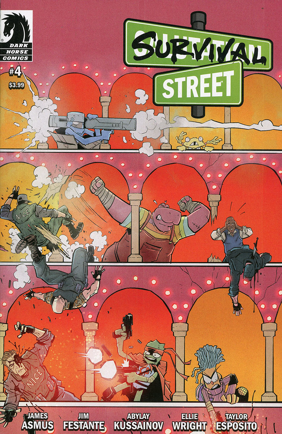 Survival Street #4 Cover A Regular Abylay Kussainov Cover