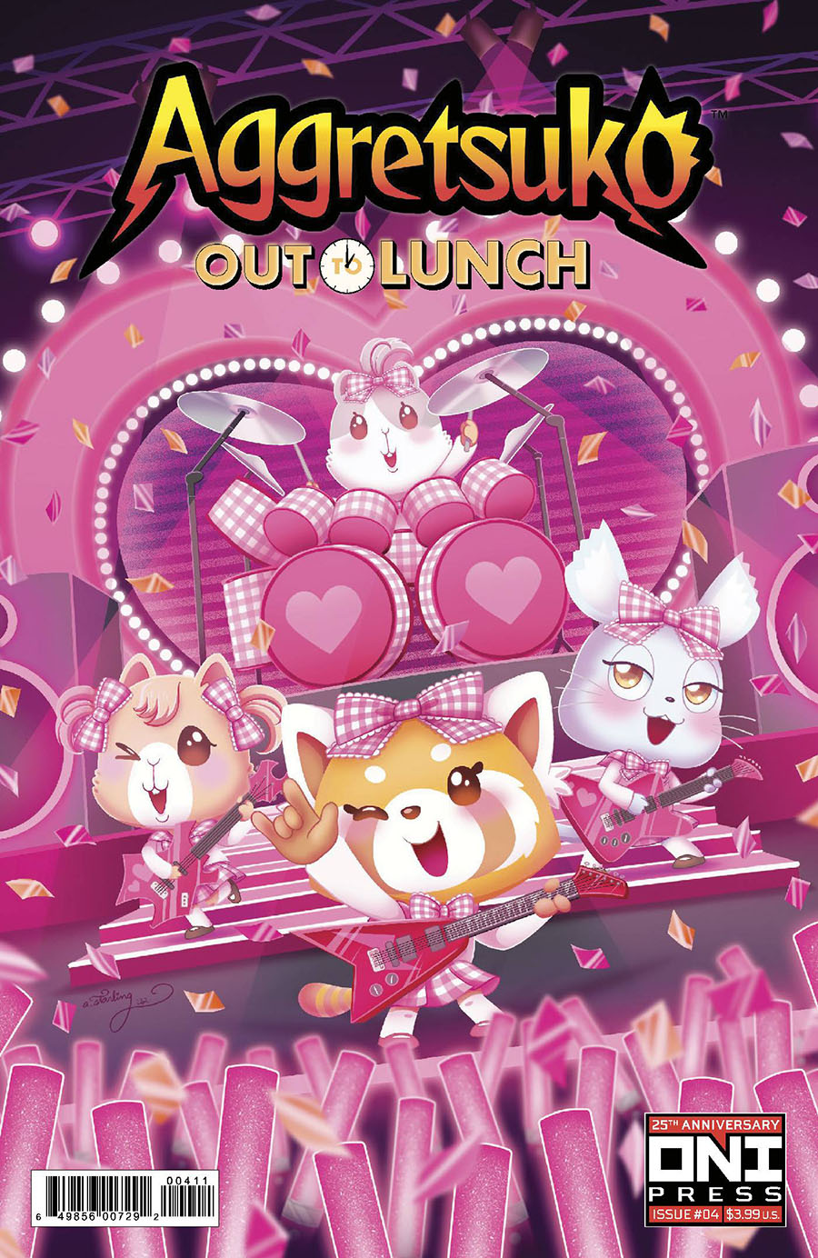 Aggretsuko Out To Lunch #4 Cover A Regular Abigail Starling Cover