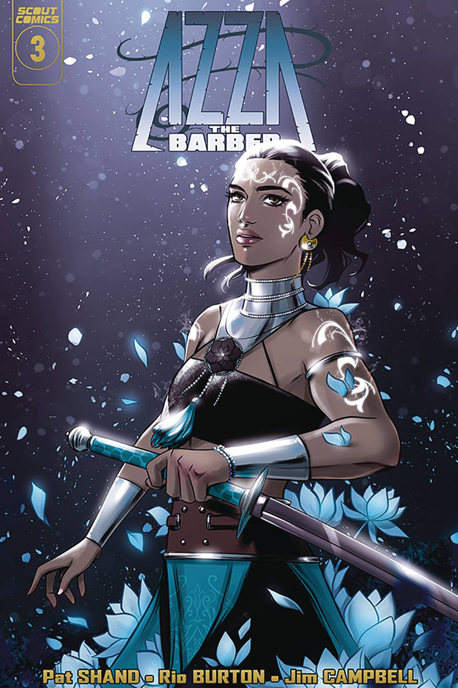 Azza The Barbed #3 Cover A Regular Rio Burton Cover