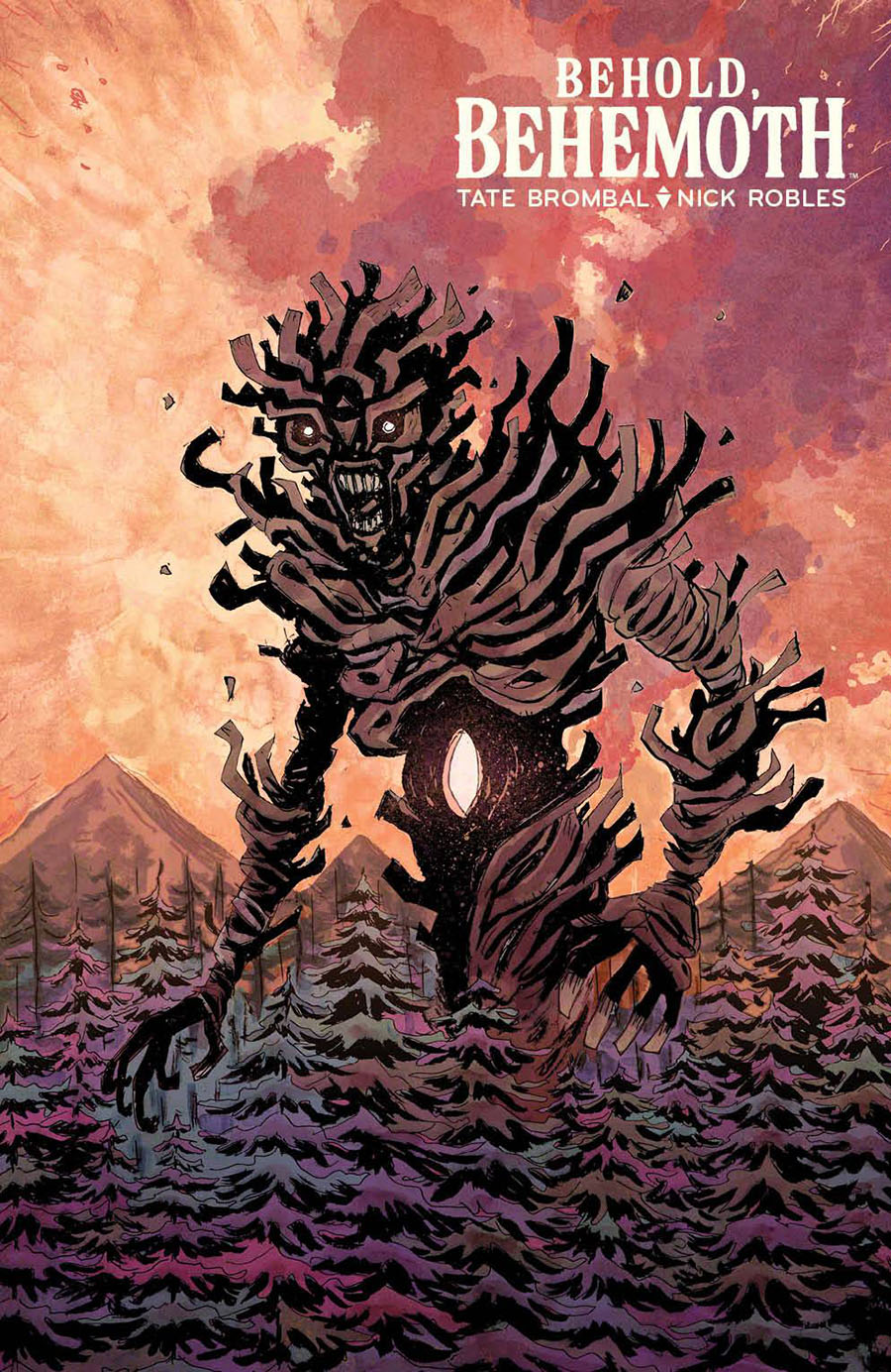 Behold Behemoth #1 Cover B Variant Jeff Lemire Cover