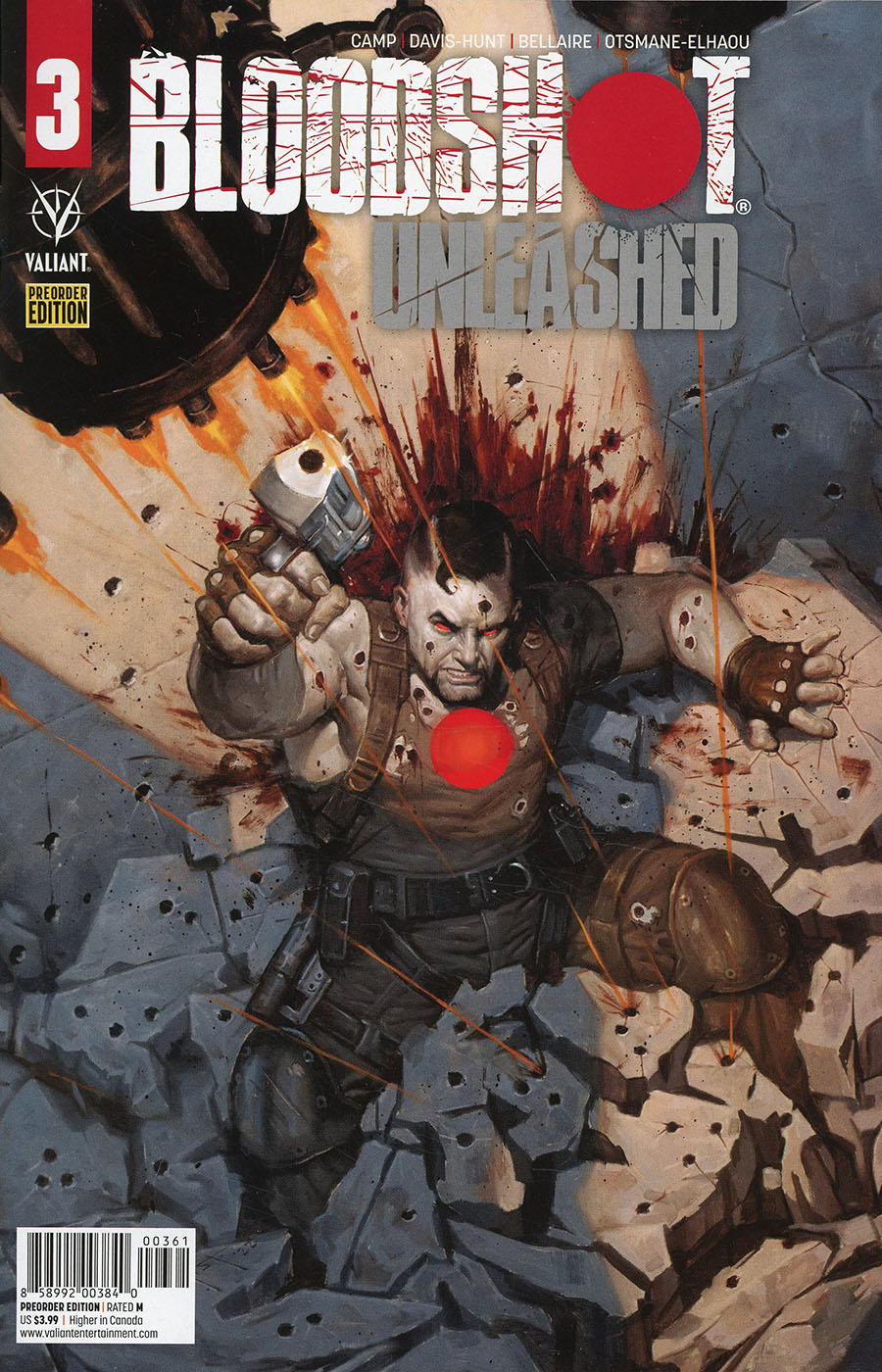 Bloodshot Unleashed #3 Cover E Variant EM Gist Hard To Kill Cover Series Pre-Order Edition