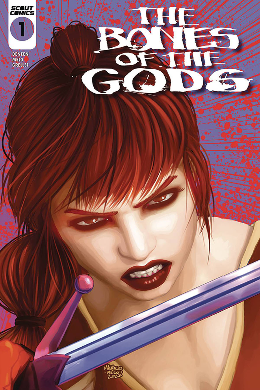 Bones Of The Gods #1 Cover A Regular Mauricio Melo Cover