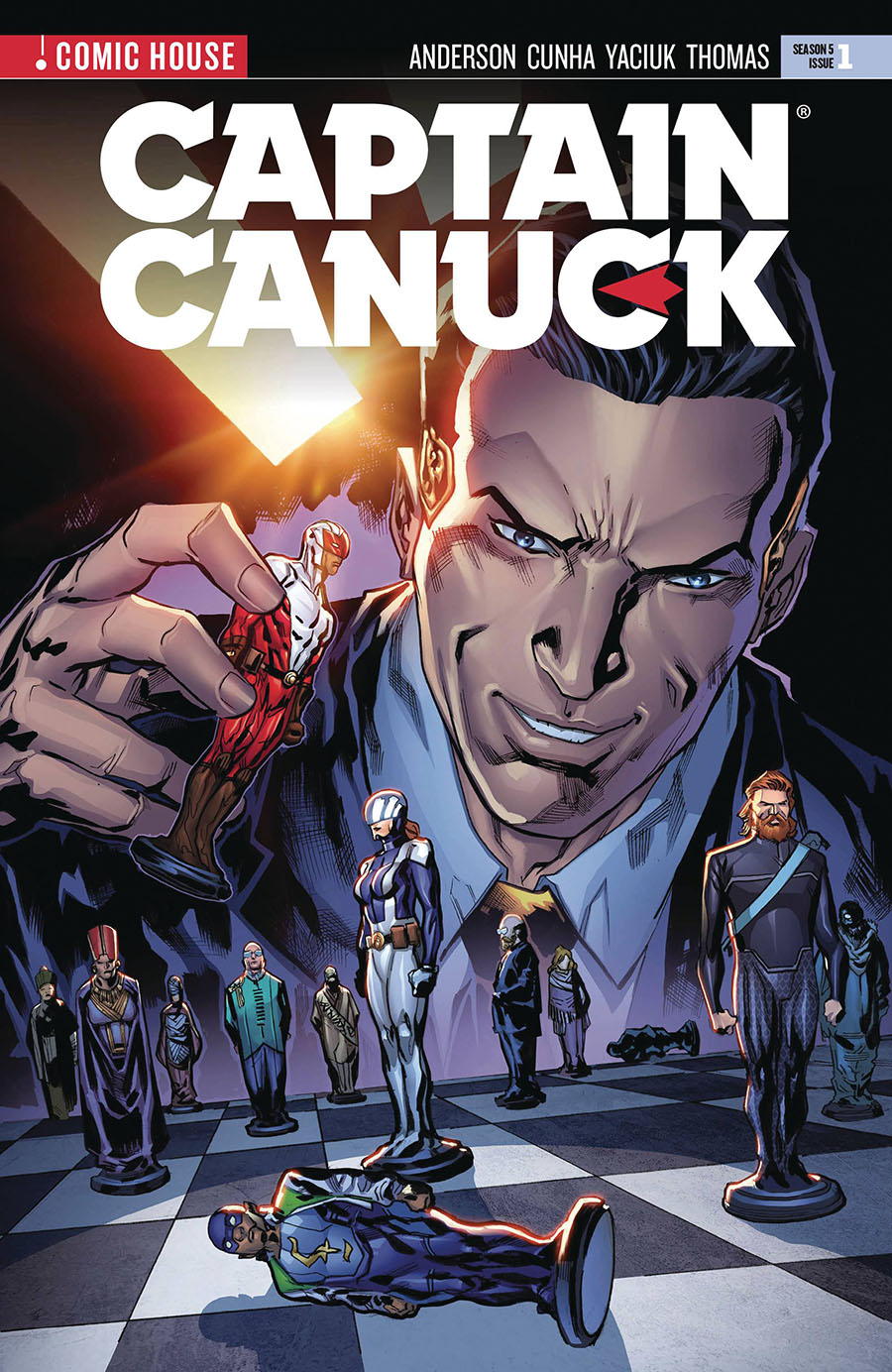 Captain Canuck Season 5 #1 Cover B New Ptg Ken Lashley Cover