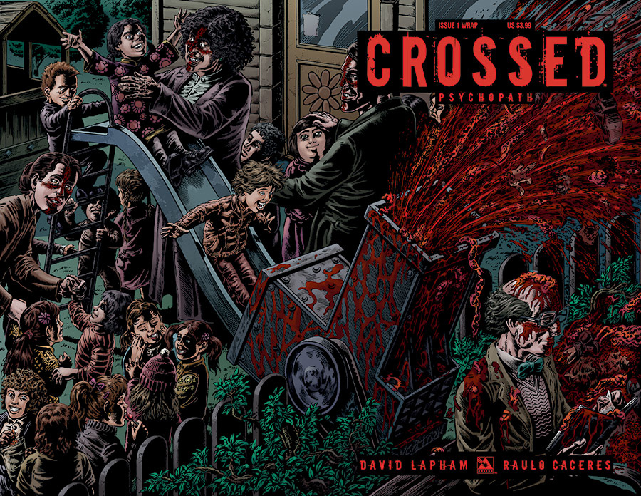 Crossed Pychopath #1-7 Wraparound Covers Bag Set (7-Count)