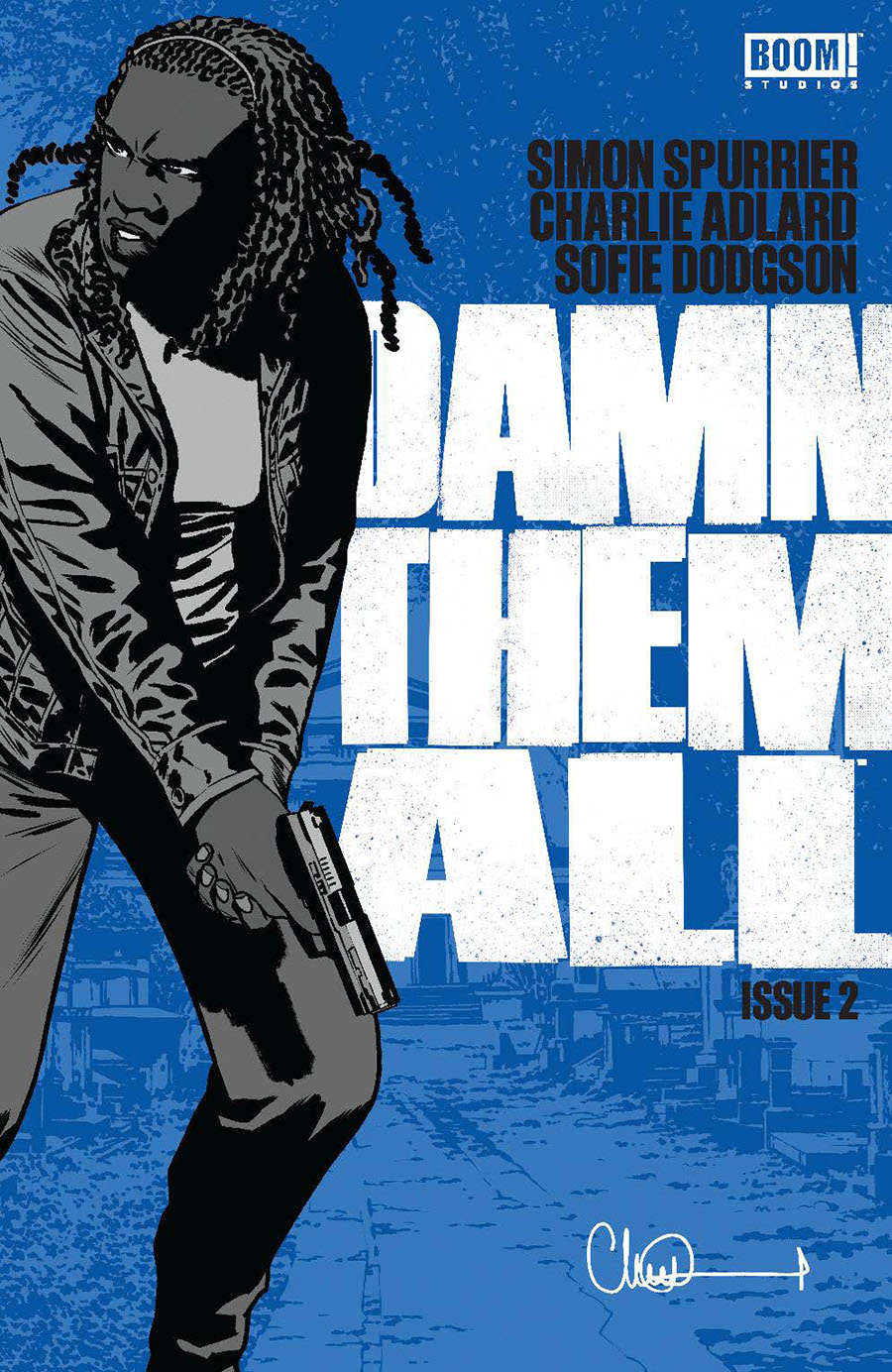 Damn Them All #2 Cover A Regular Charlie Adlard Cover