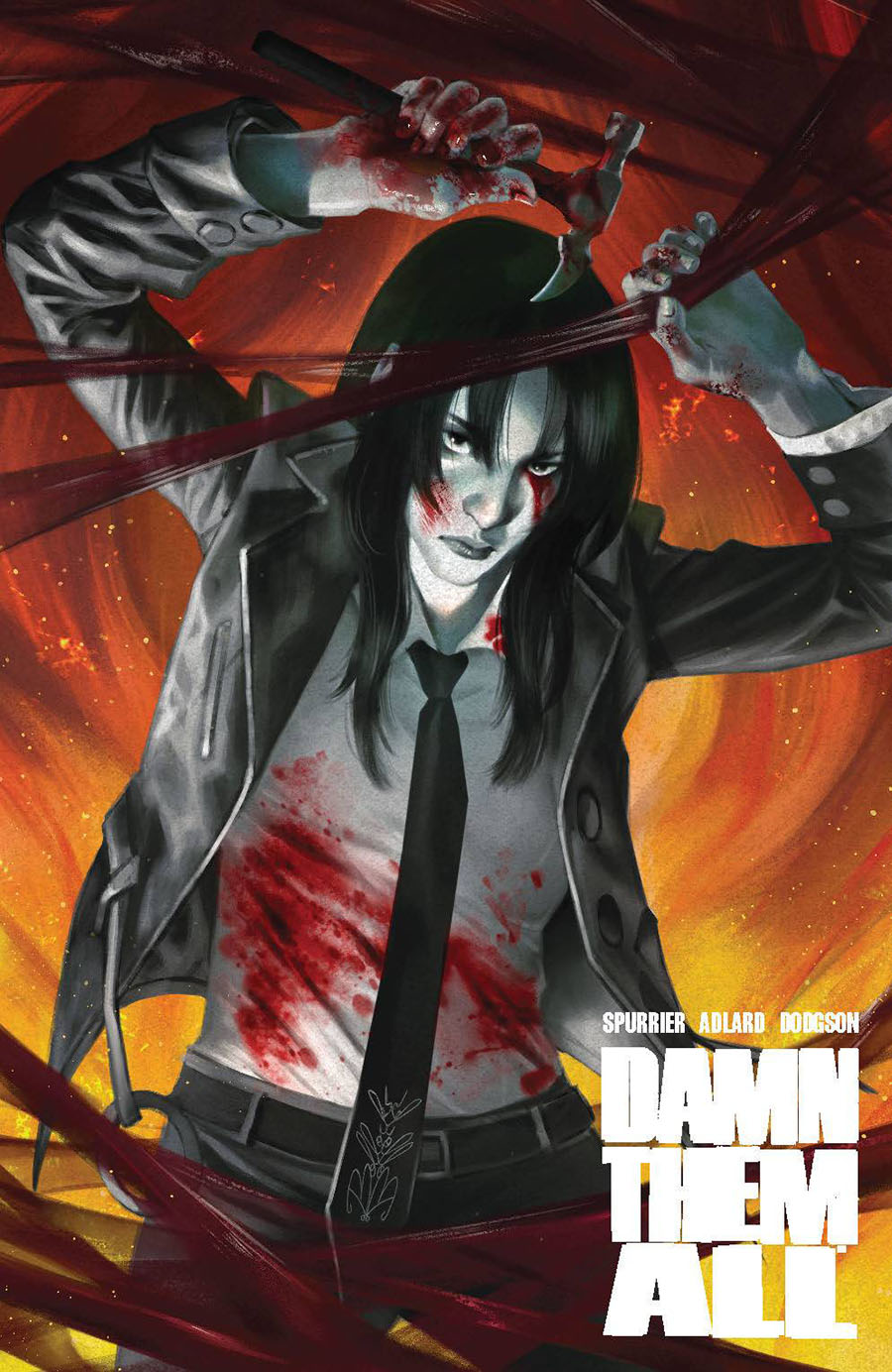 Damn Them All #2 Cover B Variant Reiko Murakami Cover