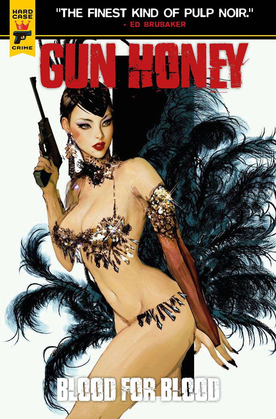Hard Case Crime Gun Honey Blood For Blood #4 Cover A Regular Sozomaika Cover