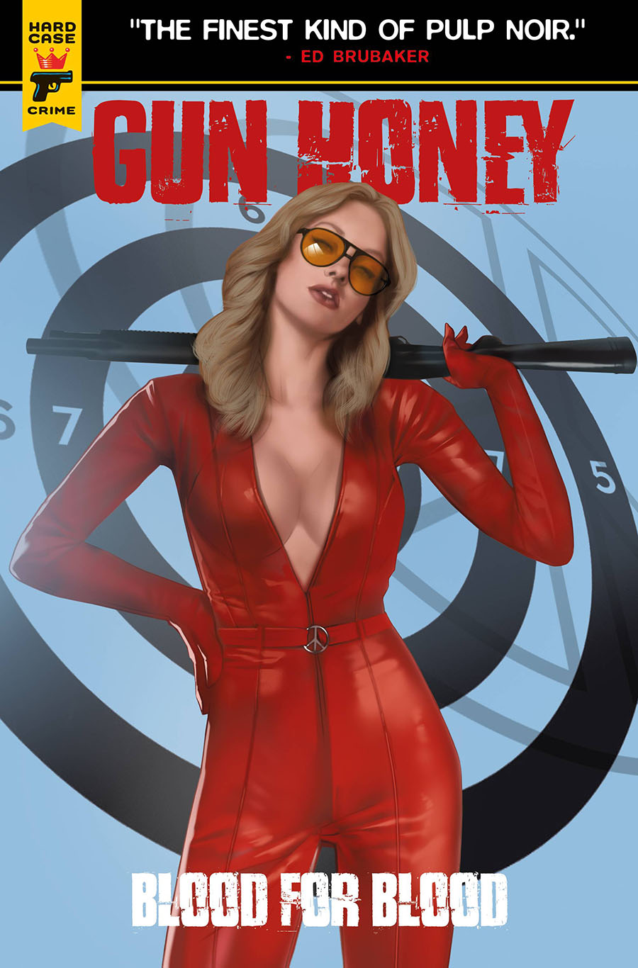 Hard Case Crime Gun Honey Blood For Blood #4 Cover B Variant Ben Oliver Cover