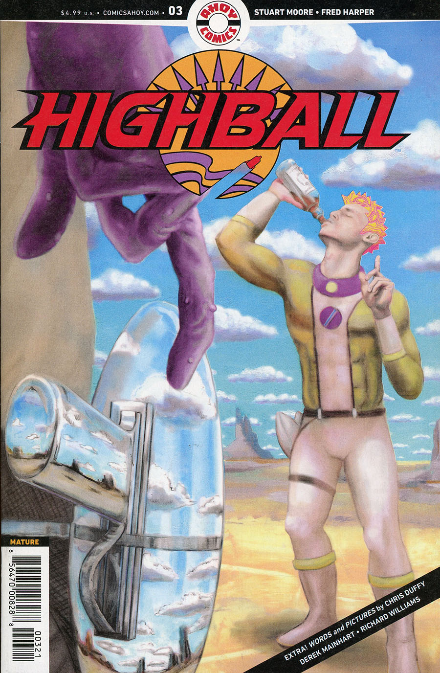 Highball #3 Cover B Variant Daniel Schoeneck Cover
