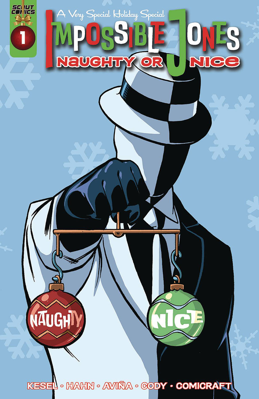 Impossible Jones Naughty Or Nice #1 Cover B Variant David Hahn Cover