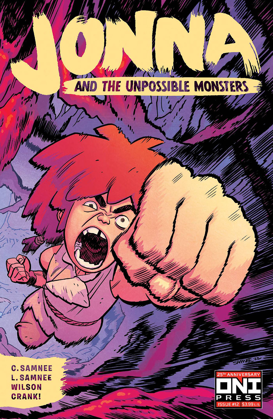 Jonna And The Unpossible Monsters #12 Cover A Regular Chris Samnee Cover