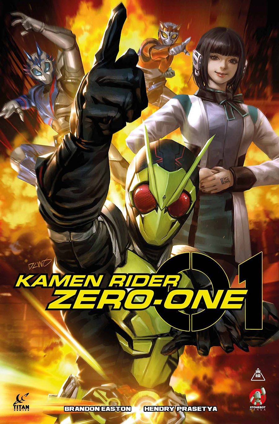 Kamen Rider Zero-One #1 Cover B Variant Derrick Chew Cover (Limit 1 Per Customer)