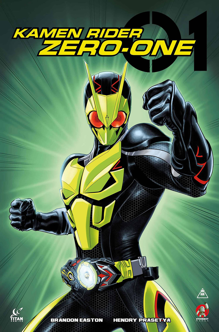 Kamen Rider Zero-One #1 Cover E Variant Nahuel Grego Glow-In-The-Dark Cover