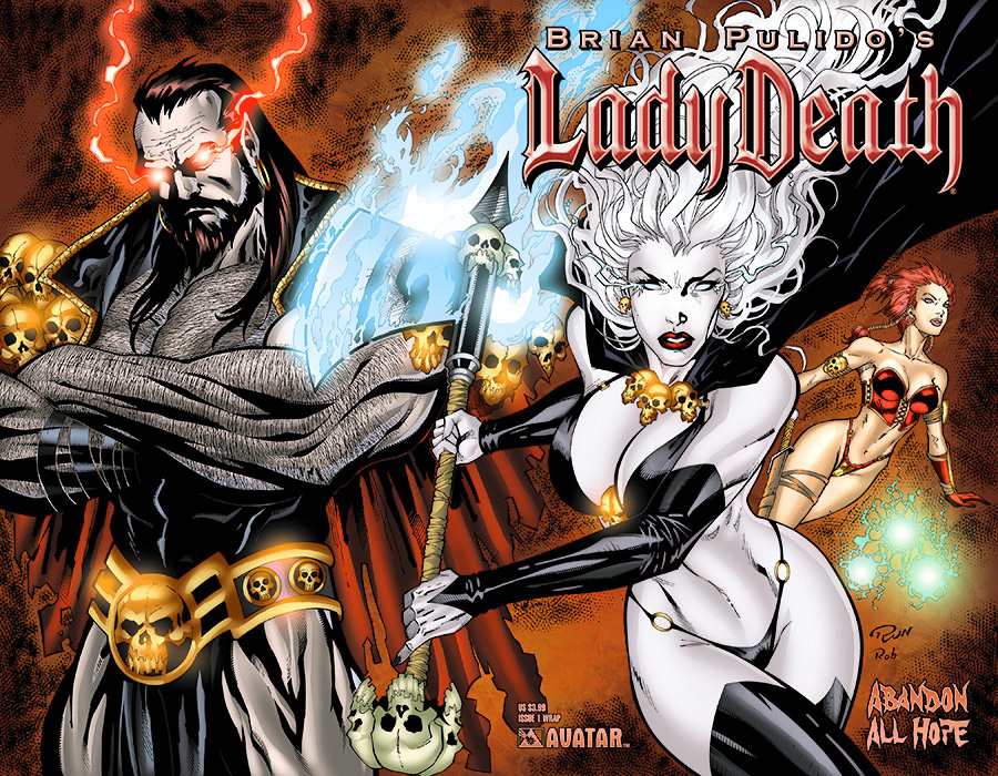 Lady Death Abandon All Hope Wraparound Covers Bag Set (5-Count)