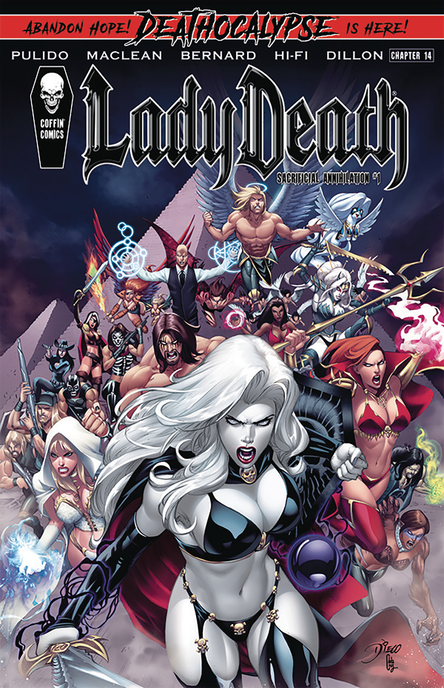 Lady Death Sacrificial Annihilation #1 Cover G Premiere Edition