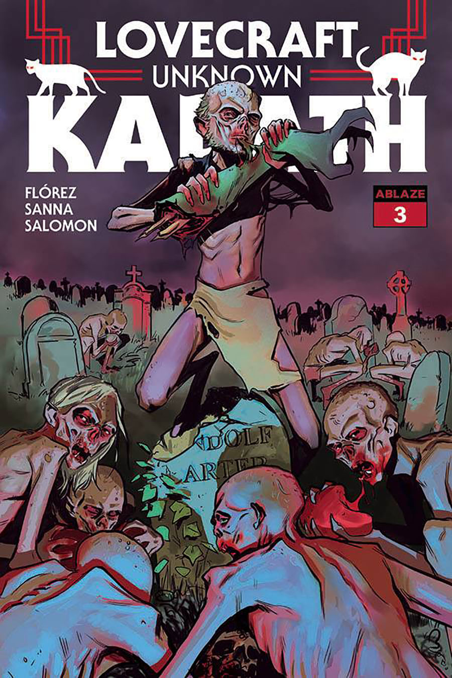 Lovecraft Unknown Kadath #3 Cover A Regular Jacques Salomon Cover
