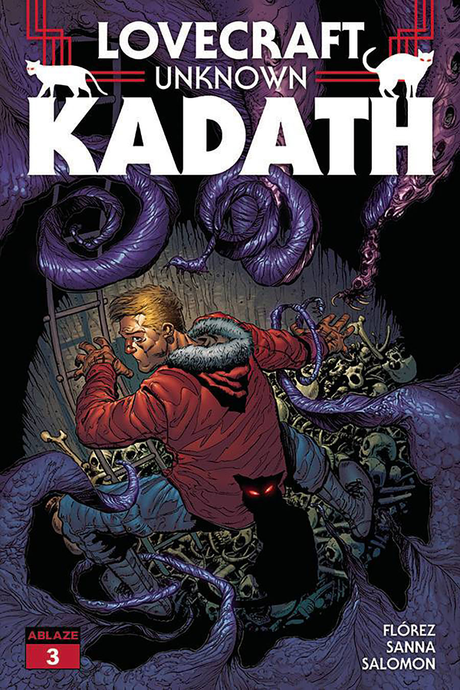 Lovecraft Unknown Kadath #3 Cover B Variant Brent McKee Cover