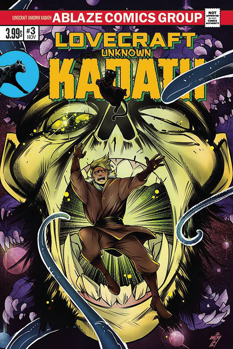 Lovecraft Unknown Kadath #3 Cover C Variant Moy R Doctor Strange 56 Parody Cover