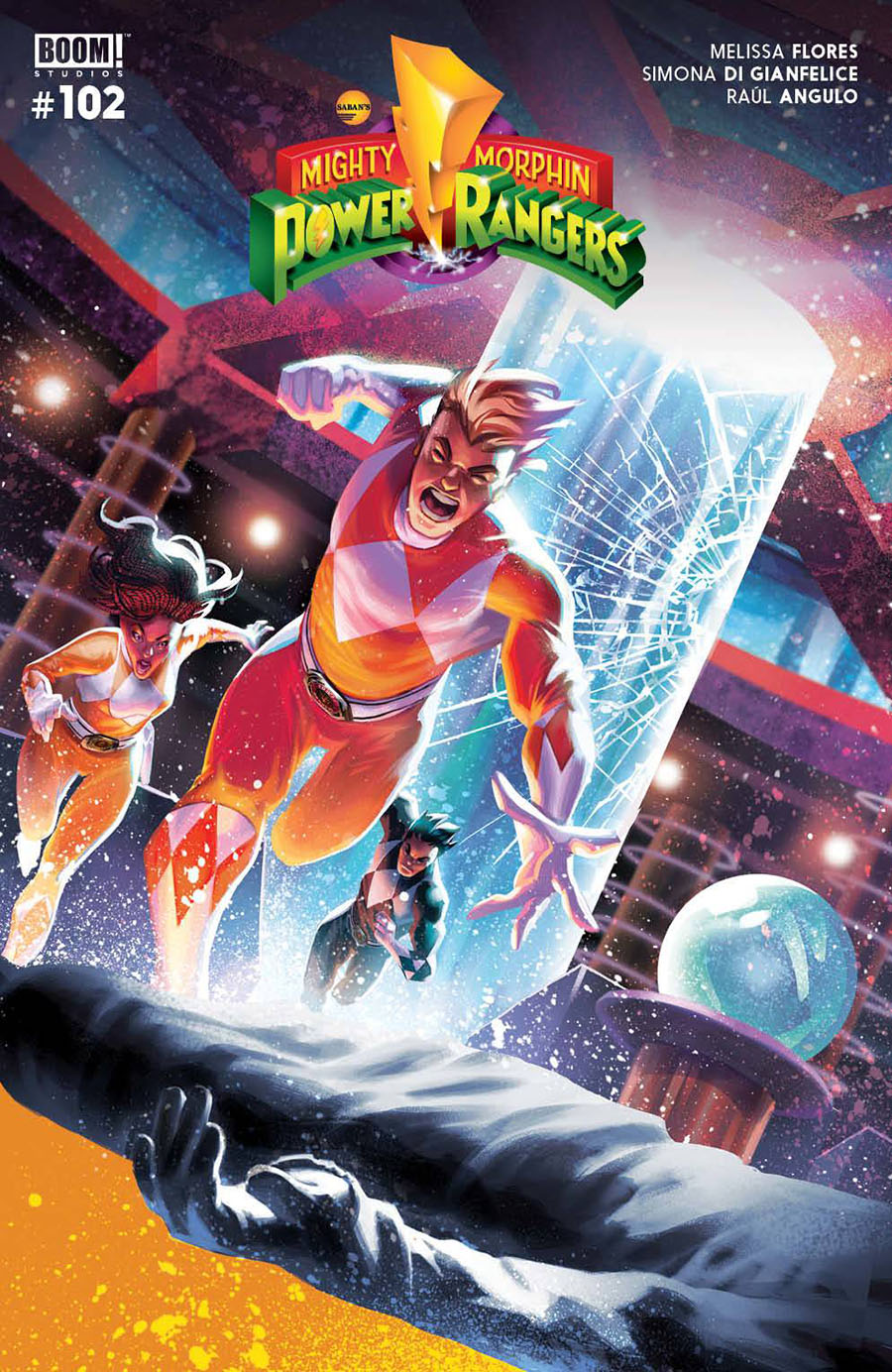 Mighty Morphin Power Rangers (BOOM Studios) #102 Cover A Regular Mateus Manhanini Cover