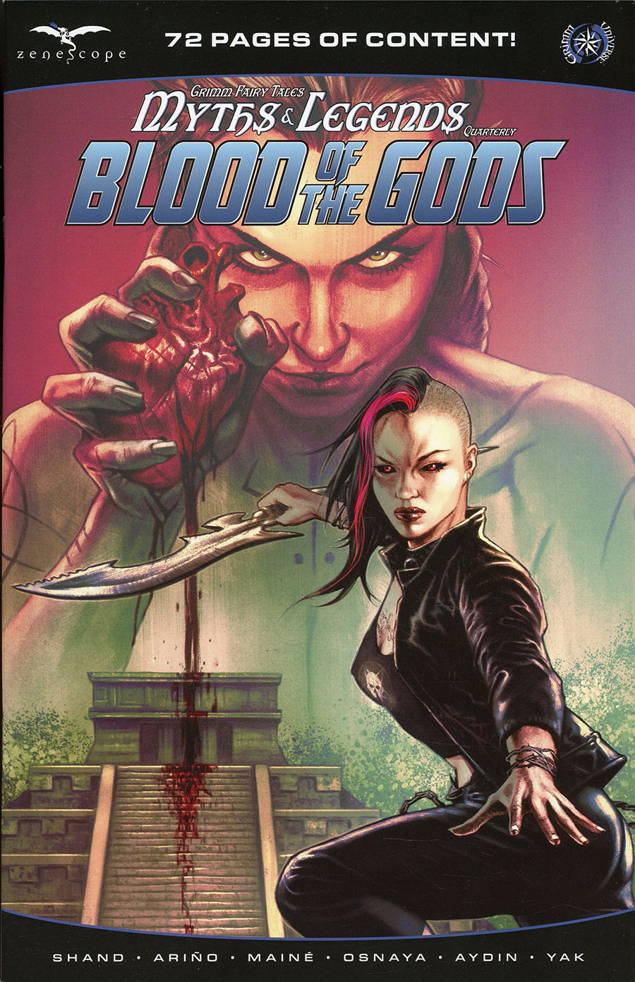 Grimm Fairy Tales Presents Myths & Legends Quarterly #11 Blood Of Gods Cover A Al Barrionuevo
