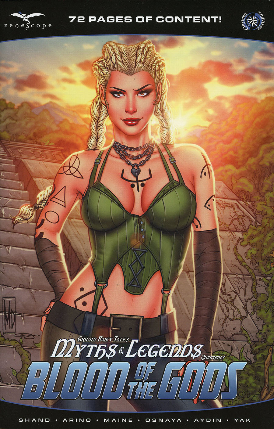 Grimm Fairy Tales Presents Myths & Legends Quarterly #11 Blood Of Gods Cover B Michael DiPascale