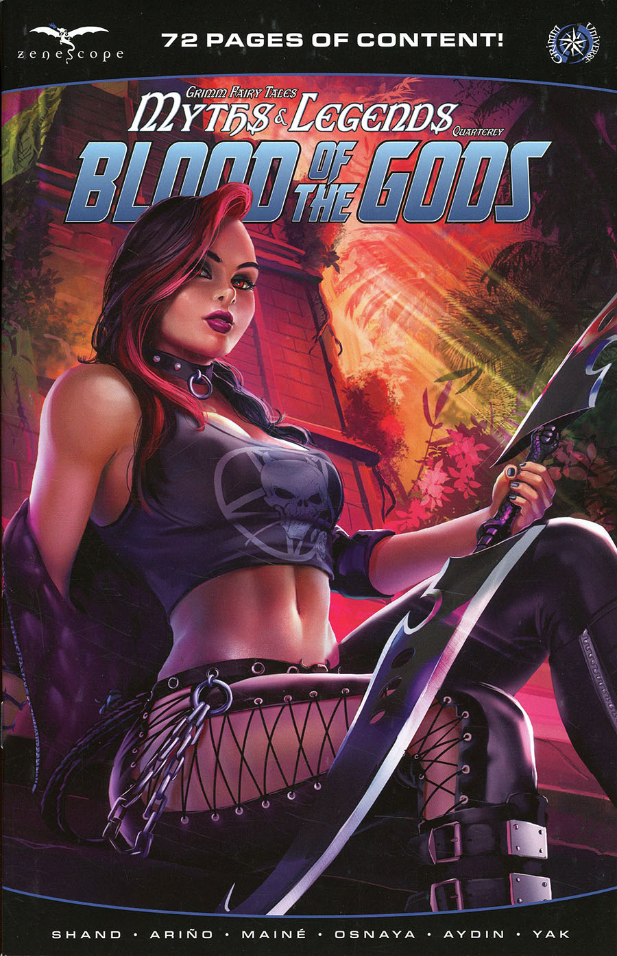 Grimm Fairy Tales Presents Myths & Legends Quarterly #11 Blood Of Gods Cover C Tristan Thompson