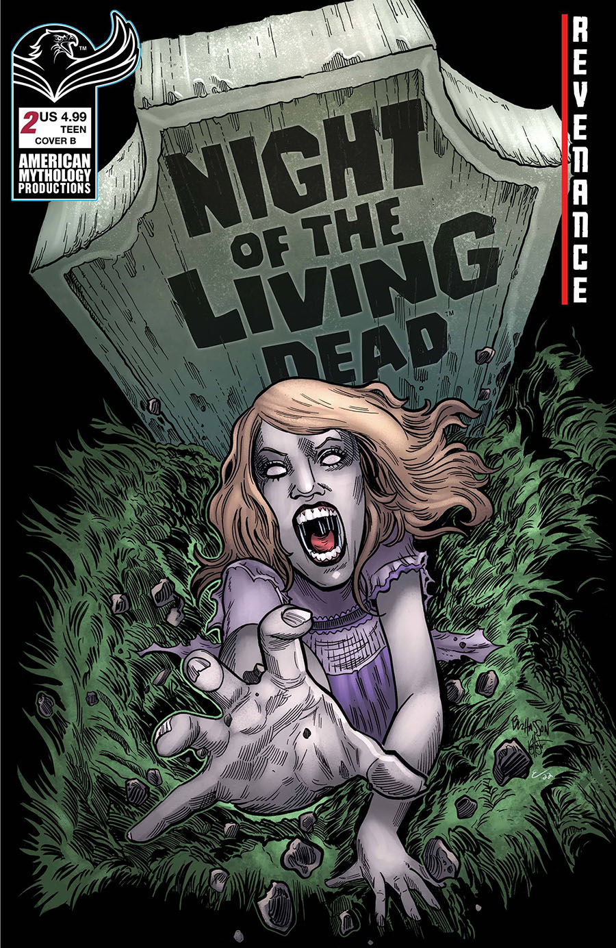 Night Of The Living Dead Revenance #2 Cover B Variant Buz Hasson & Ken Haeser Dead Rise Cover