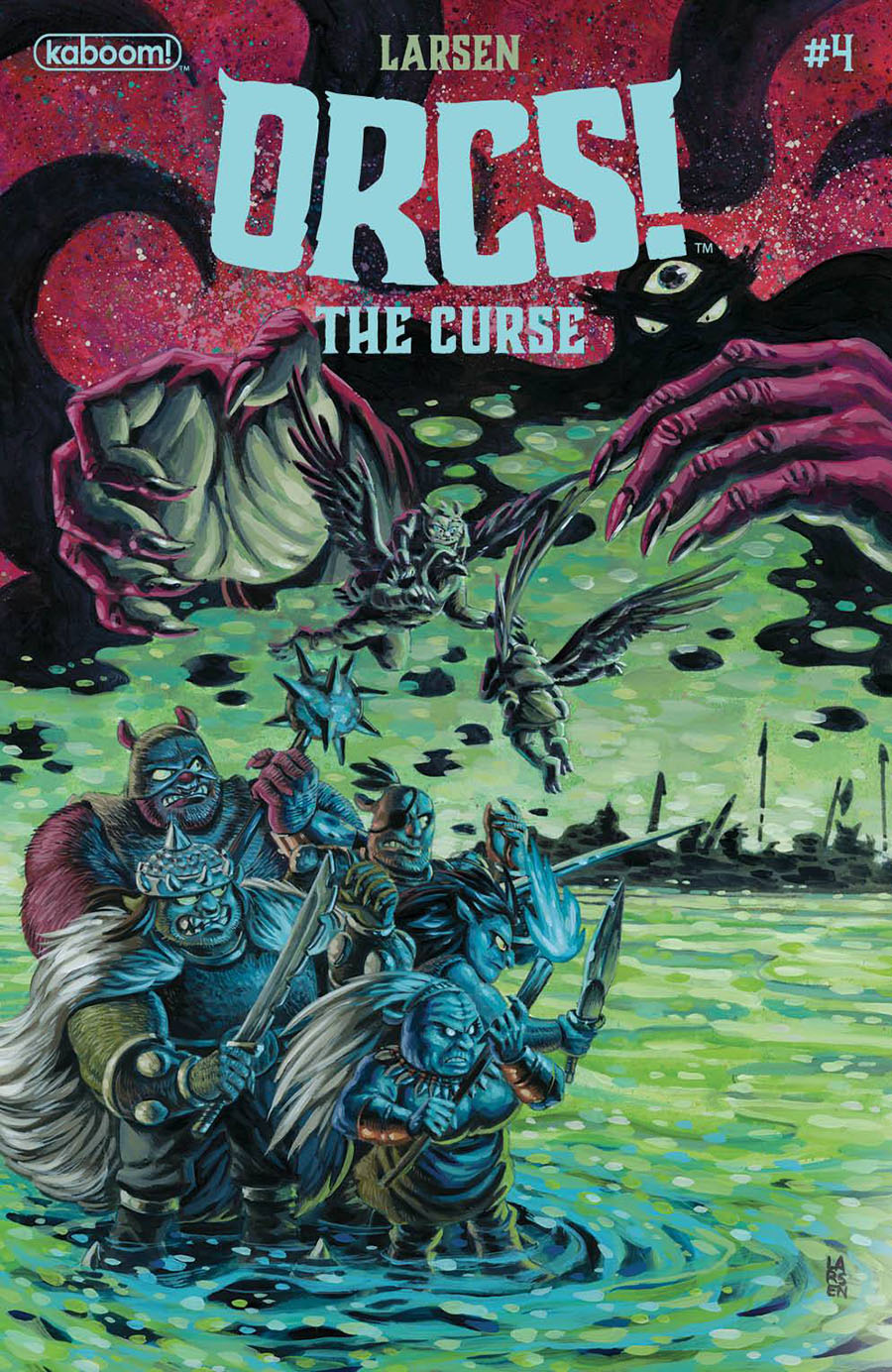 Orcs The Curse #4 Cover A Regular Christine Larsen Cover