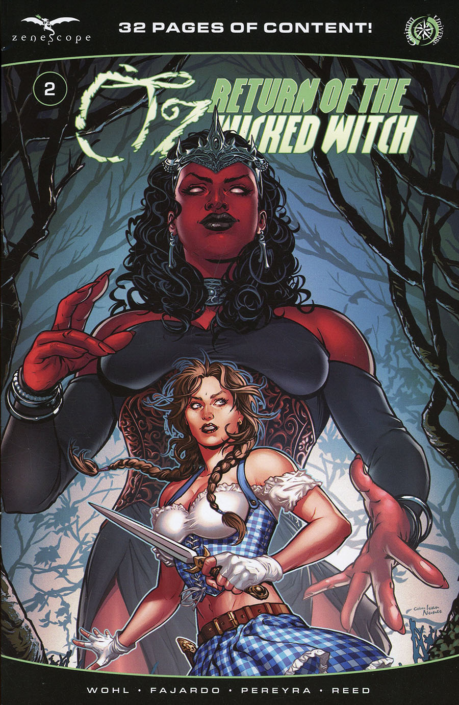 Grimm Fairy Tales Presents Oz Return Of The Wicked Witch #2 Cover A Riveiro