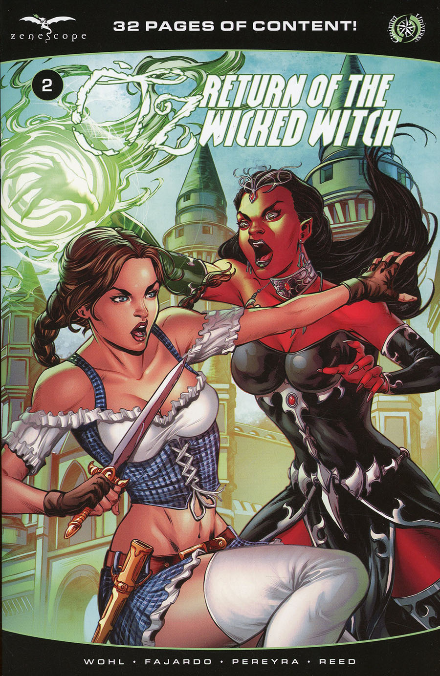 Grimm Fairy Tales Presents Oz Return Of The Wicked Witch #2 Cover B Julius Abrera