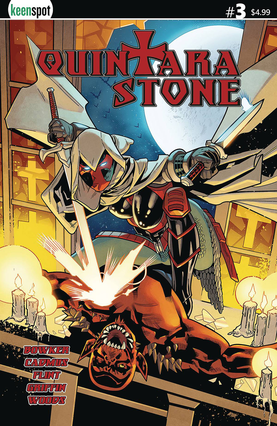 Quintara Stone #3 Cover B Variant Bruno Lima & Michael Woods Cover