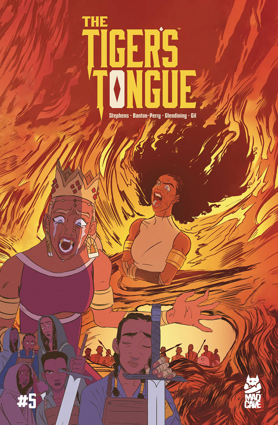 Tigers Tongue #5 Cover B Variant Odera Igbokwe Cover