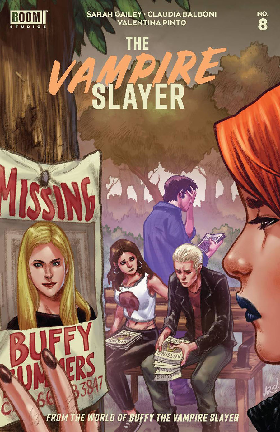 Vampire Slayer #8 Cover A Regular Ario Anindito Cover